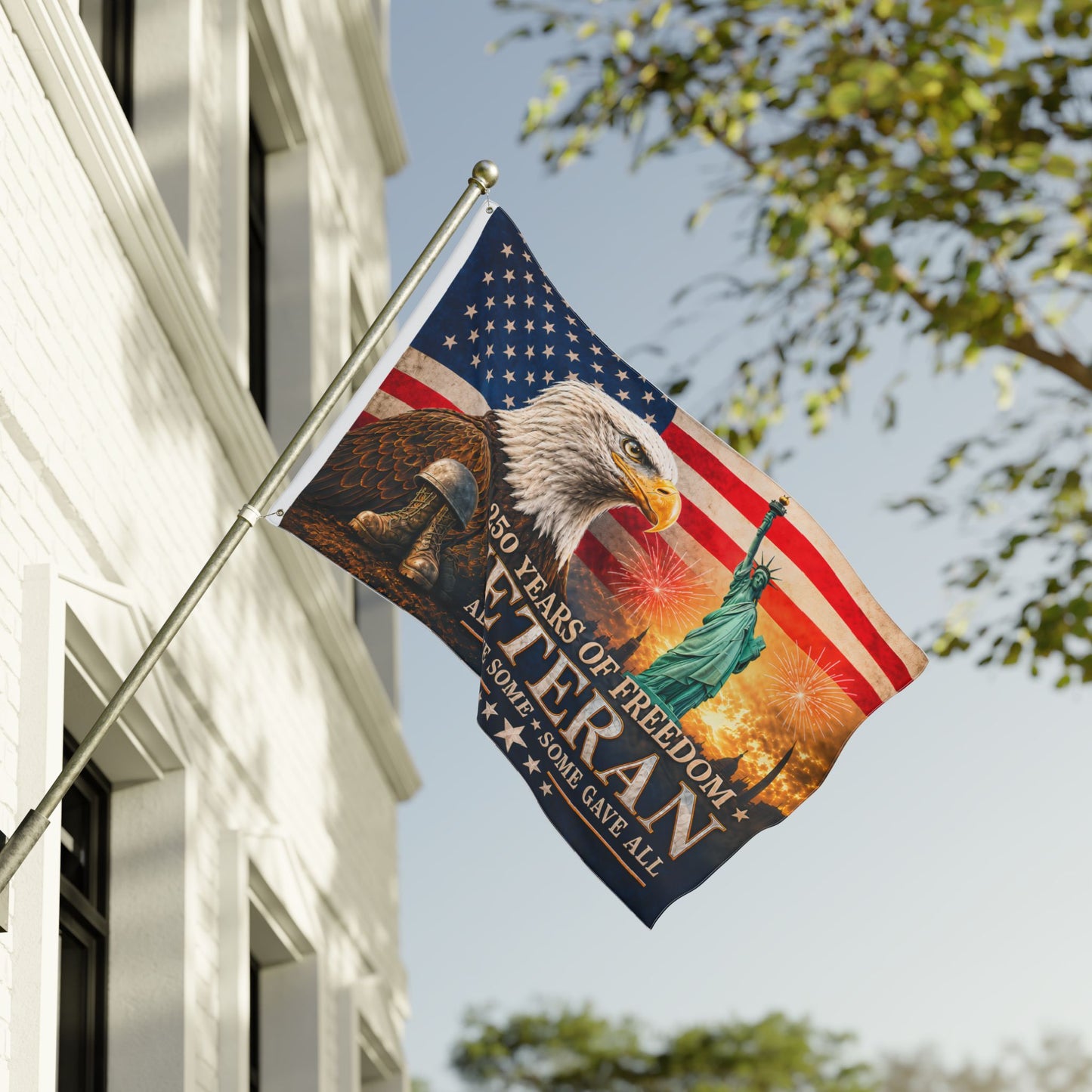 250 Years of Freedom Veteran Tribute Flag