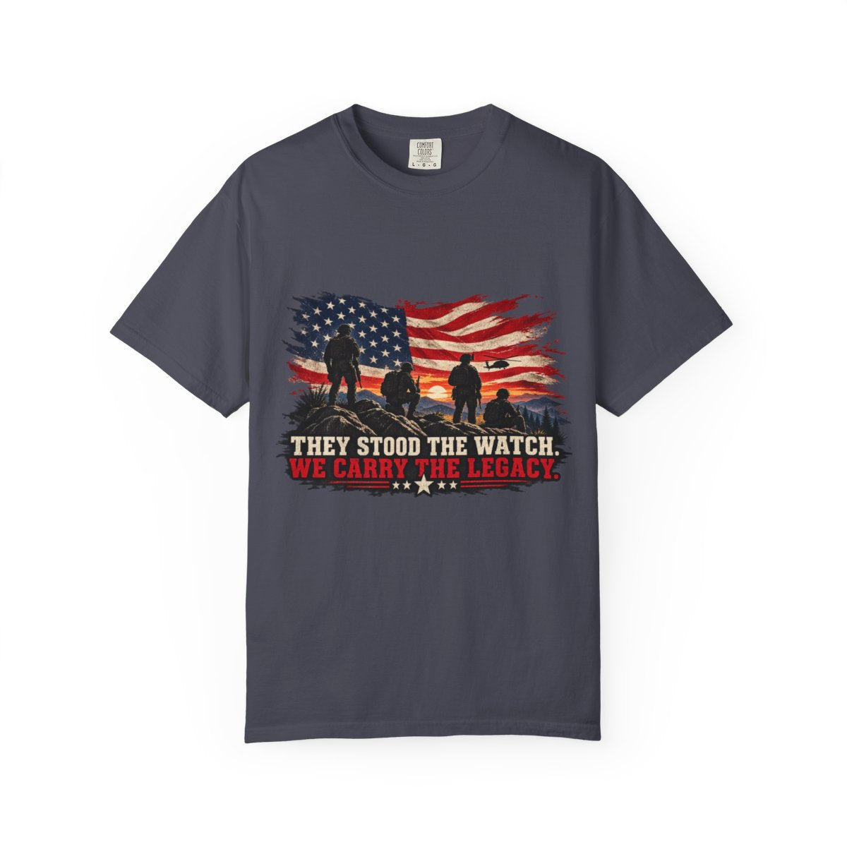 They Stood the Watch, We Carry the Legacy – Patriotic Veteran T-Shirt