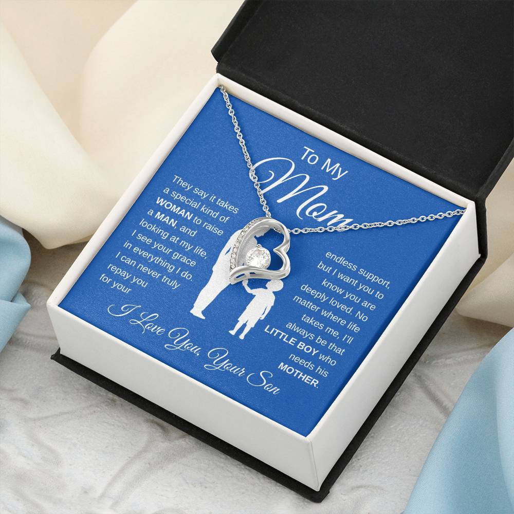 Mom Gift Necklace with Message Card – A Keepsake She’ll Treasure