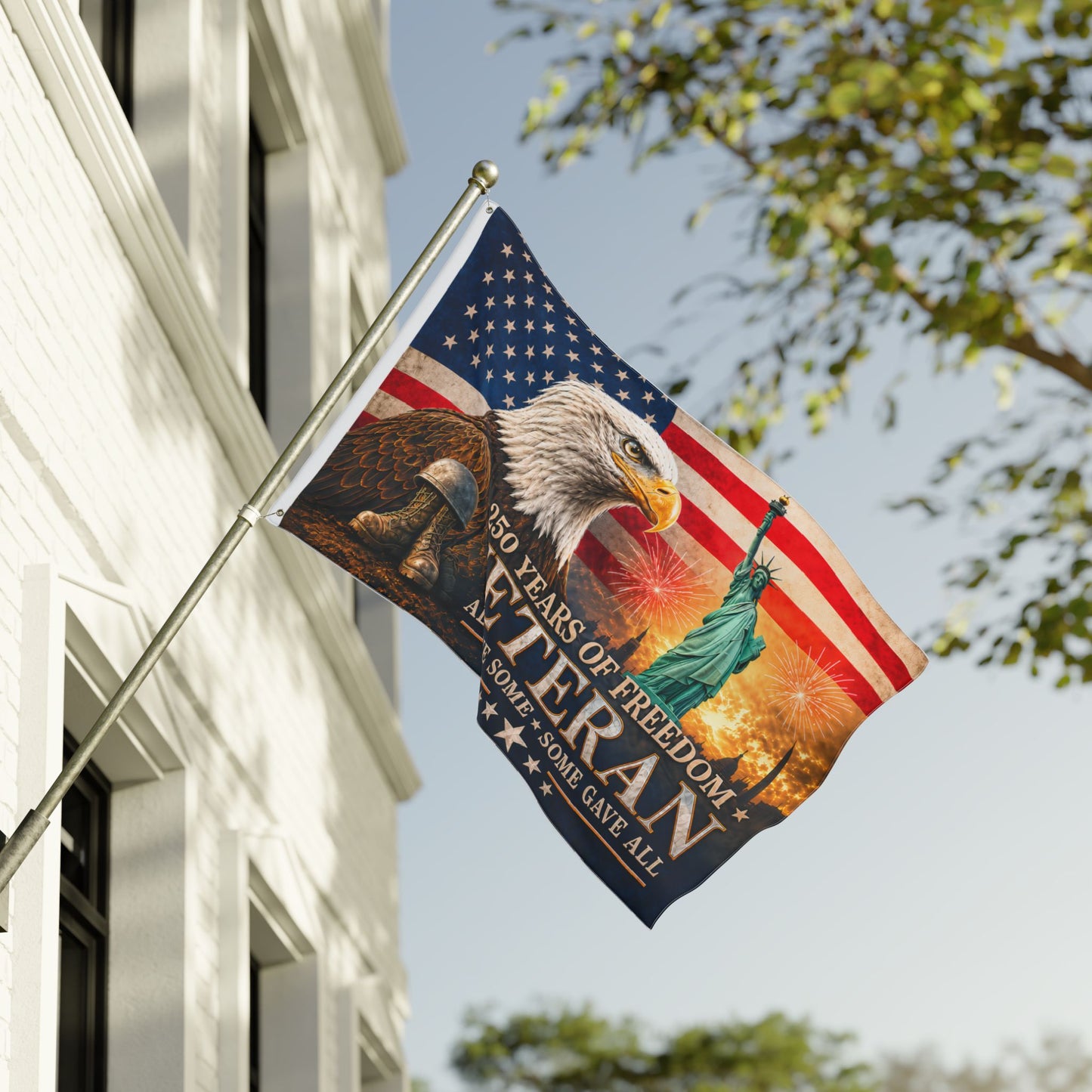 250 Years of Freedom Veteran Tribute Flag
