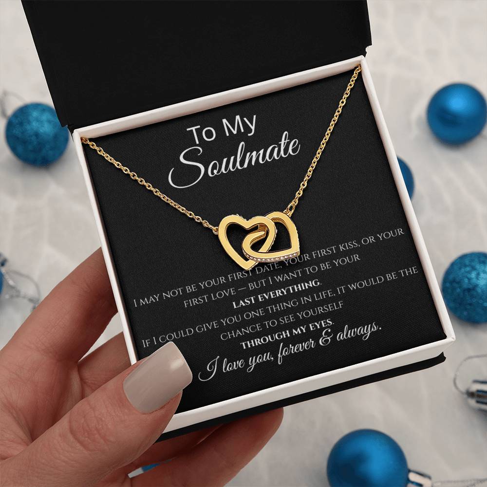 Forever & Always – Romantic Interlocking Hearts Necklace for Her