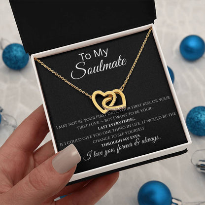 Forever & Always – Romantic Interlocking Hearts Necklace for Her