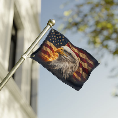 American Eagle Patriotic Flag