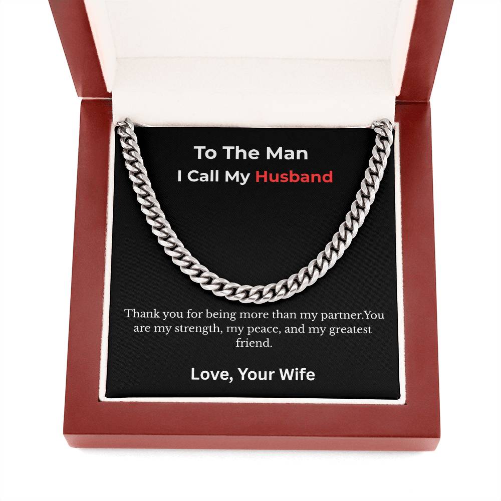 To The Man I call My Husband