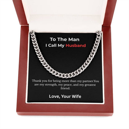 To The Man I call My Husband