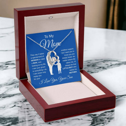 Mom Gift Necklace with Message Card – A Keepsake She’ll Treasure