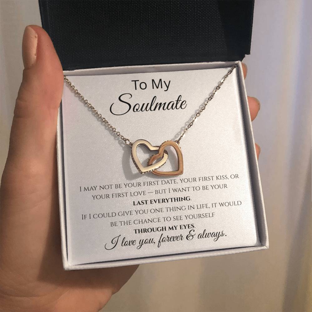 Forever & Always – Romantic Interlocking Hearts Necklace for Her