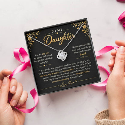 To My Daughter Necklace – A Mother's Forever Love Gift