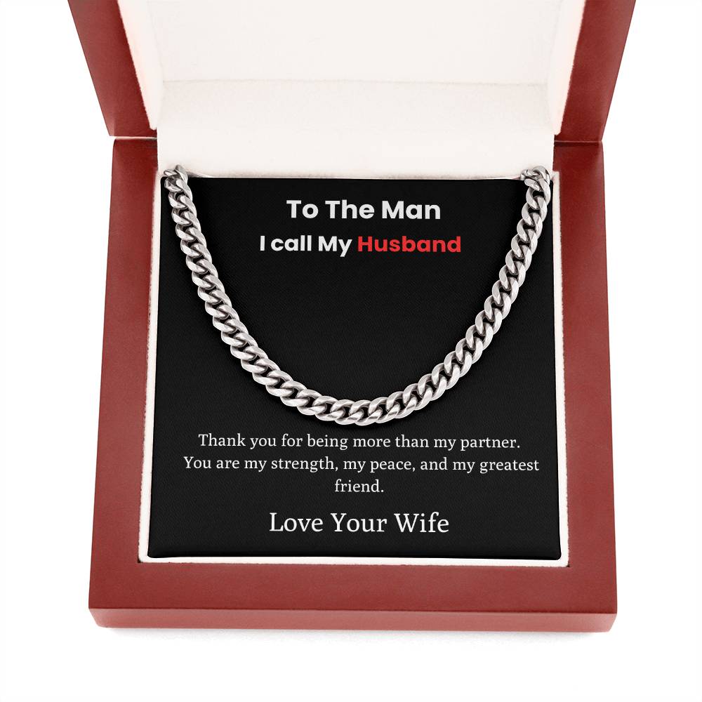 To The Man I call My Husband