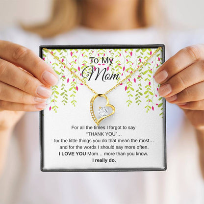To My Mom – A Heartfelt Thank You Gift