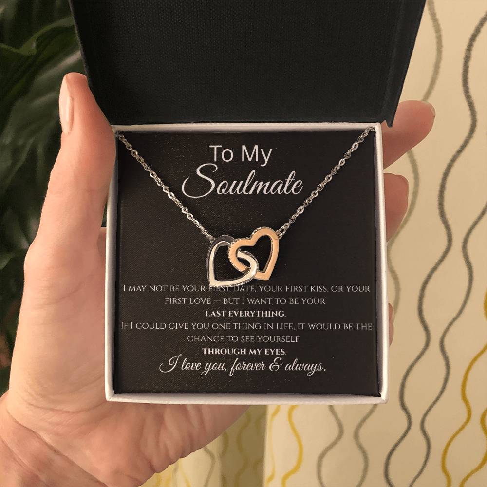 Forever & Always – Romantic Interlocking Hearts Necklace for Her