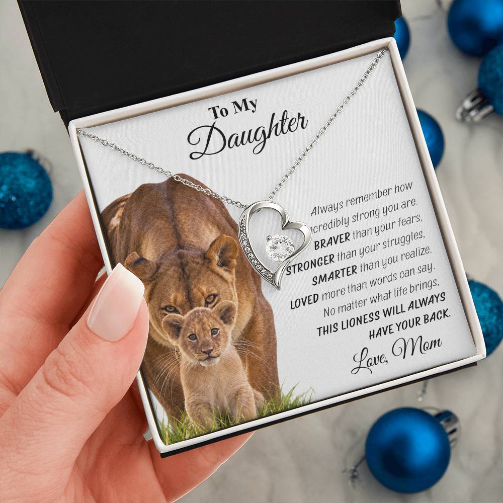 Personalized Lioness  Necklace – Custom Name & Signature Gift