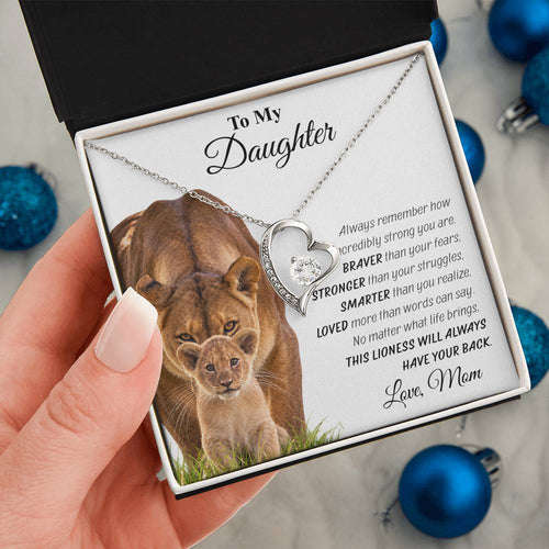 Personalized Lioness  Necklace – Custom Name & Signature Gift