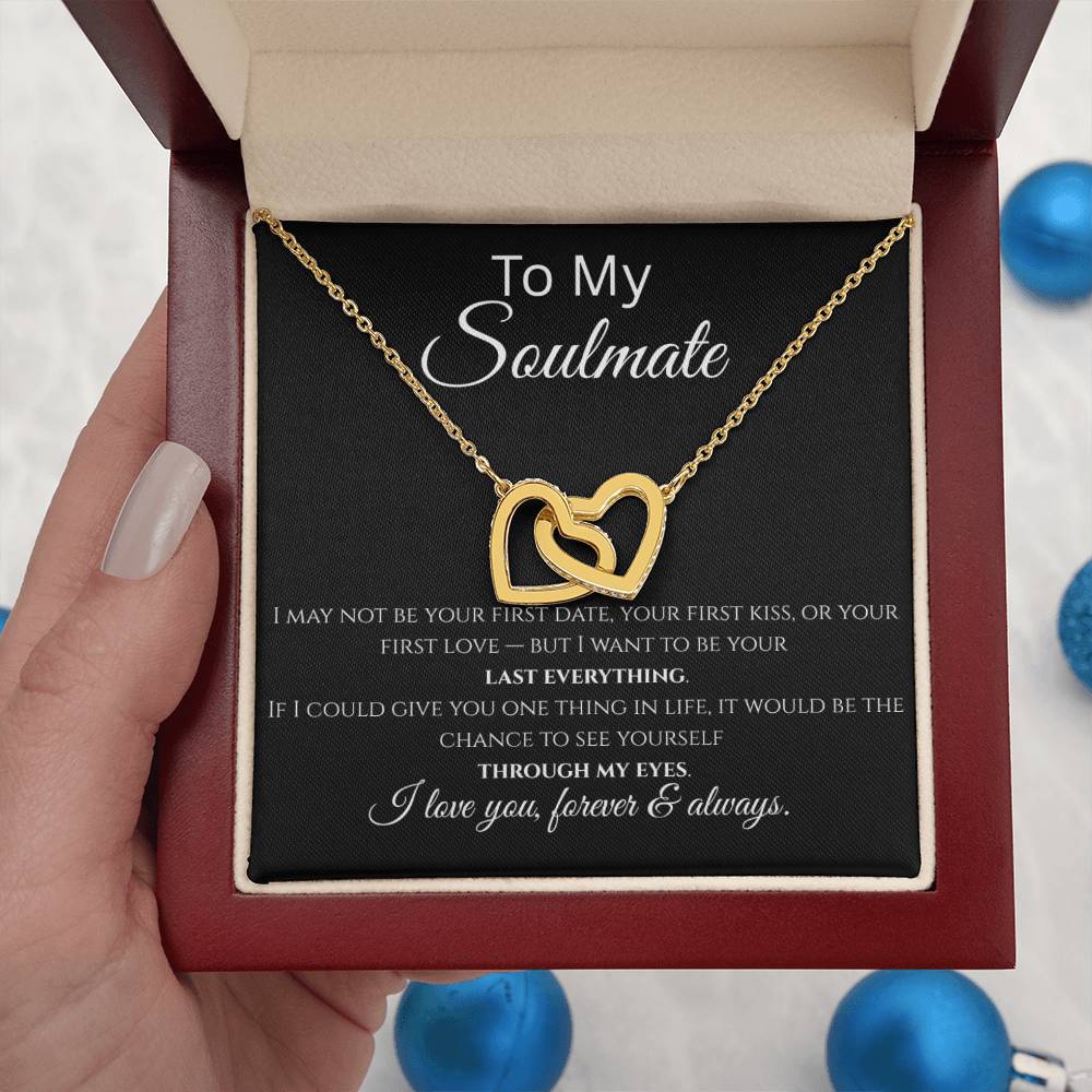Forever & Always – Romantic Interlocking Hearts Necklace for Her
