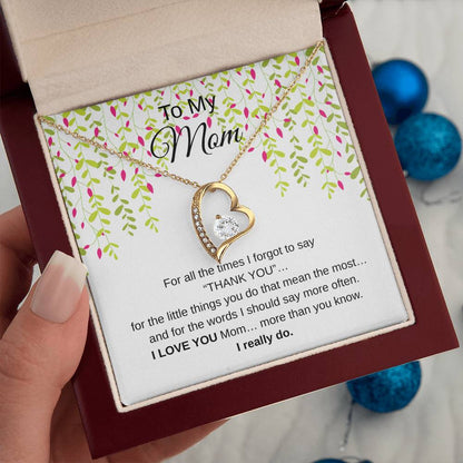 To My Mom – A Heartfelt Thank You Gift