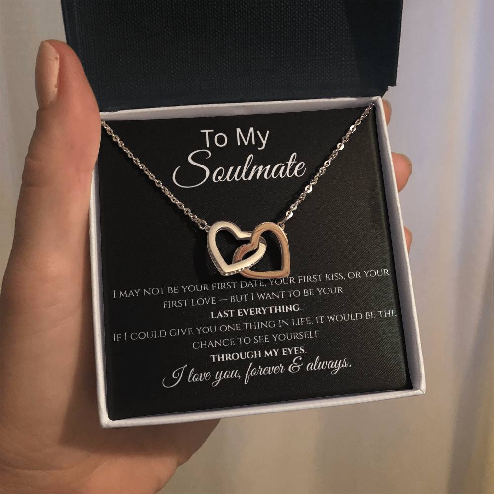 Forever & Always – Romantic Interlocking Hearts Necklace for Her