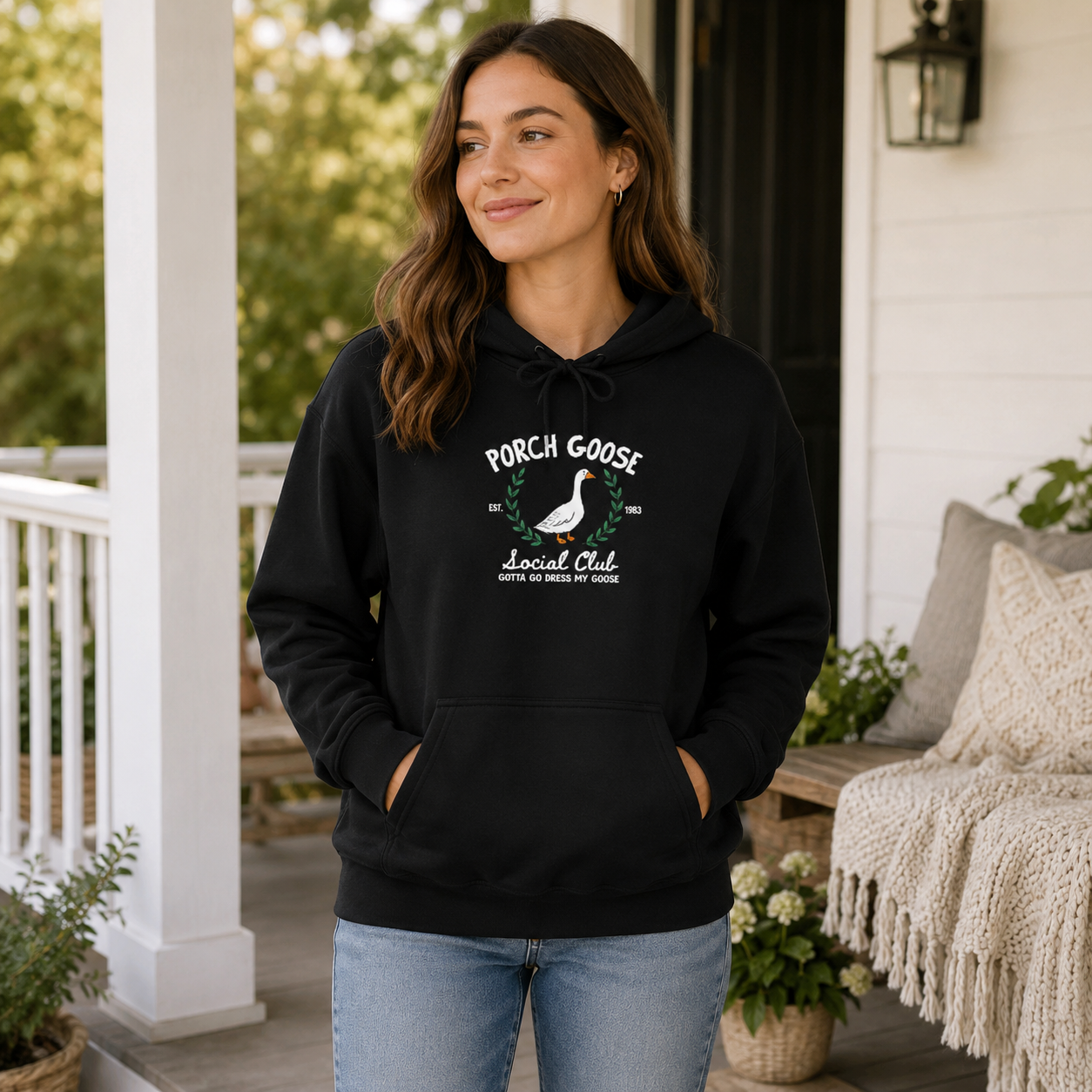 Porch Goose Social Club Hoodie