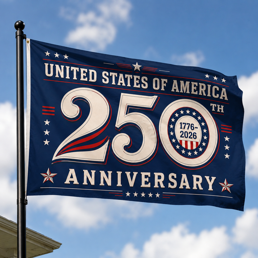 250 Years of Freedom Patriotic Flag