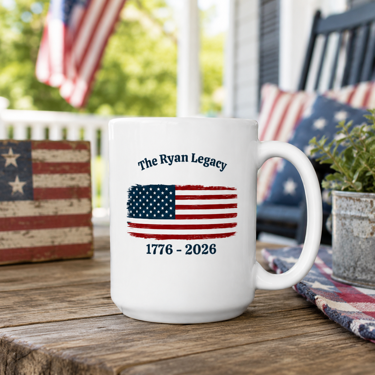 America 250 Family Legacy Bundle - T-Shirt & Mug