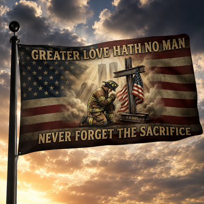 Greater Love 9/11 Memorial Flag