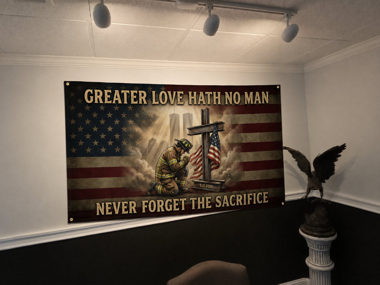 Greater Love 9/11 Memorial Flag