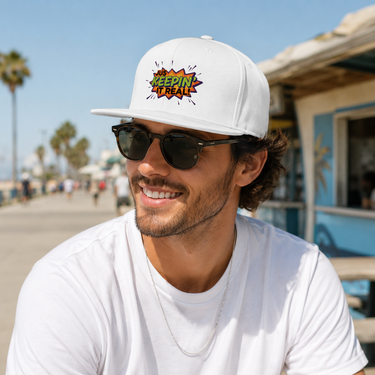 Jus Keepin’ It Real! Unisex Hat