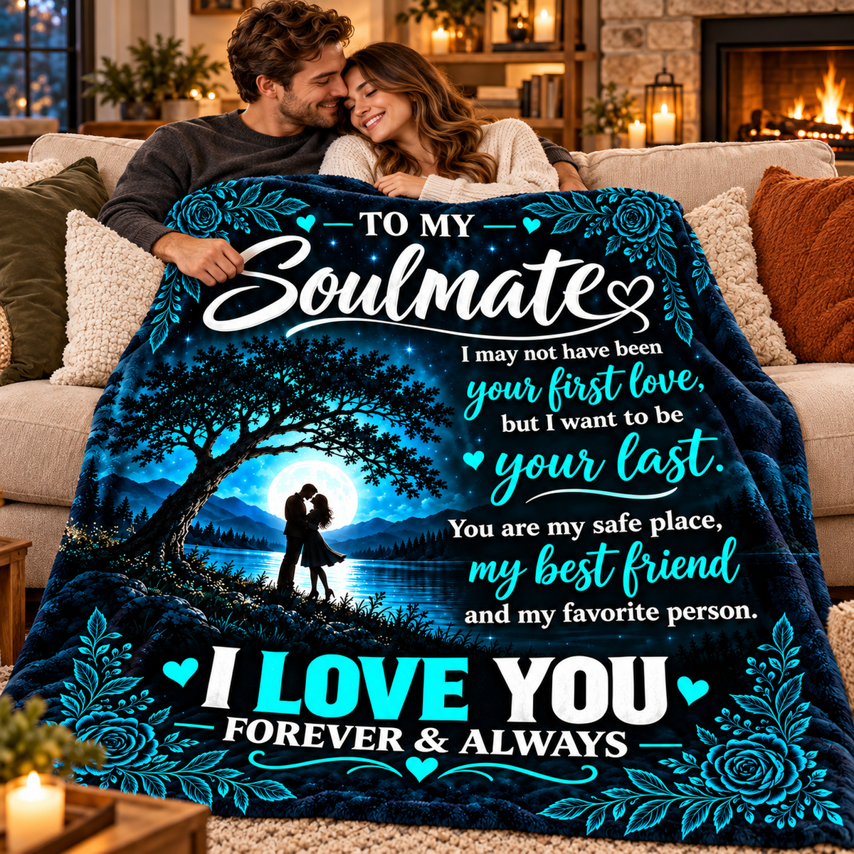 To My Soulmate Blanket