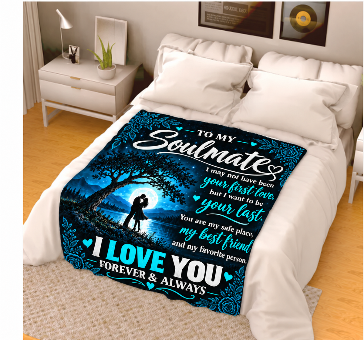 To My Soulmate Blanket