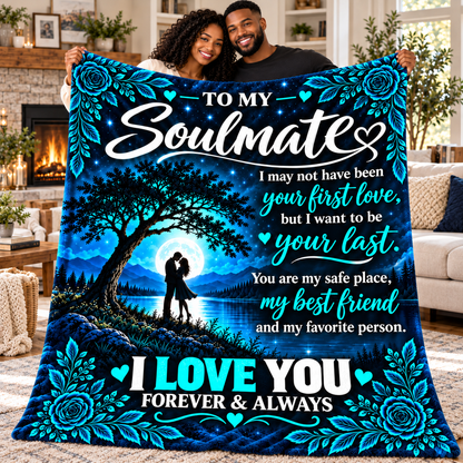 To My Soulmate Blanket