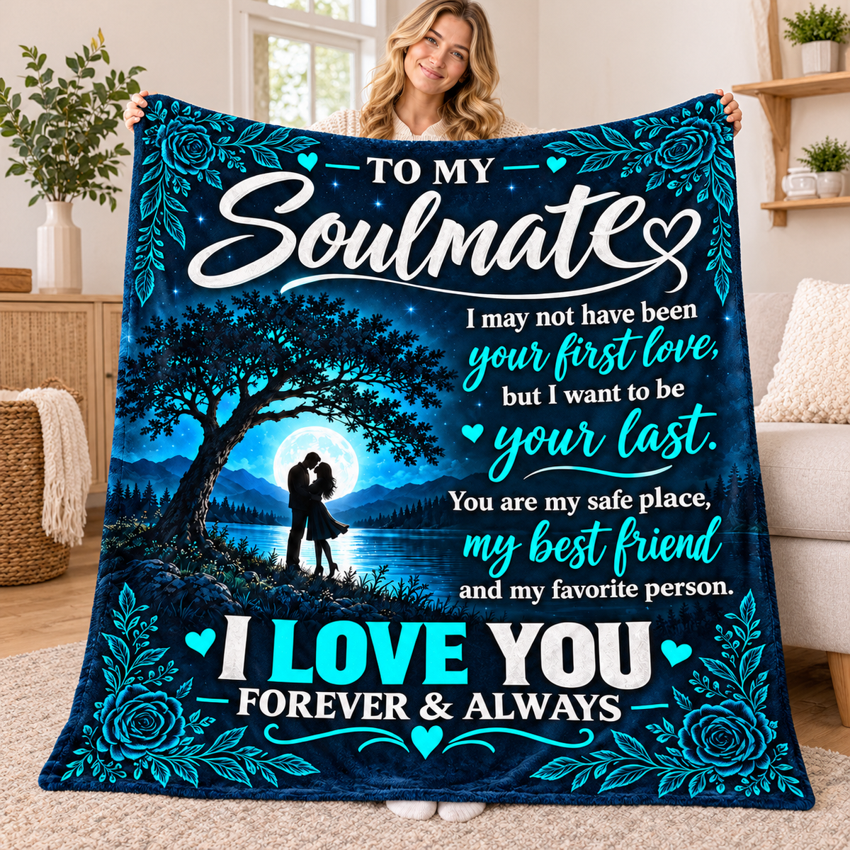 To My Soulmate Blanket