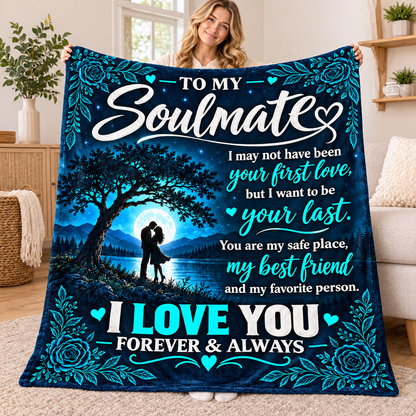 To My Soulmate Blanket