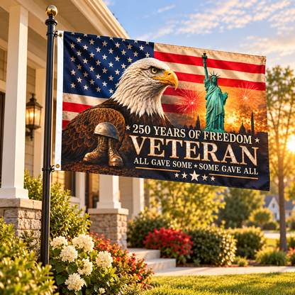 250 Years of Freedom Veteran Tribute Flag