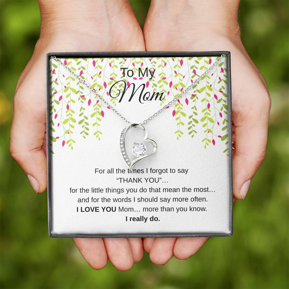 To My Mom – A Heartfelt Thank You Gift