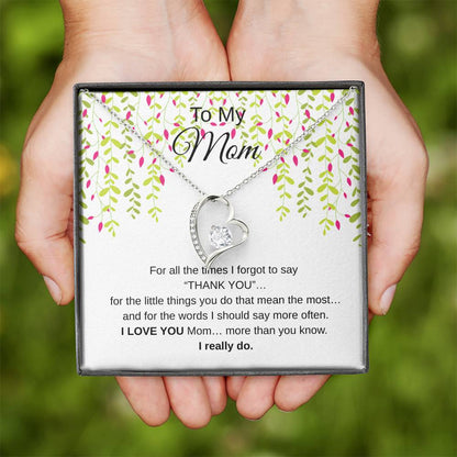 To My Mom – A Heartfelt Thank You Gift