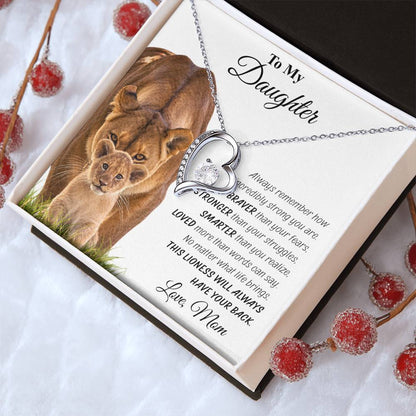 Personalized Lioness  Necklace – Custom Name & Signature Gift