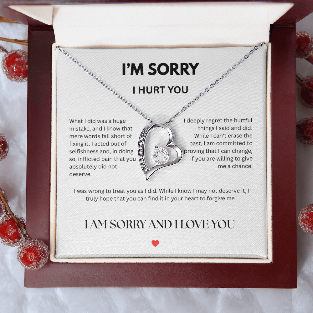 I’m Sorry & I Love You: A Heartfelt Symbol of Your Sincerest Apology
