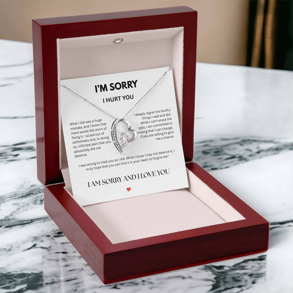 I’m Sorry & I Love You: A Heartfelt Symbol of Your Sincerest Apology