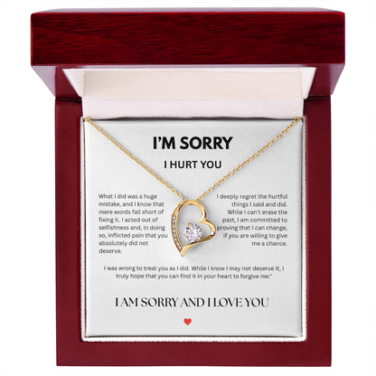 I’m Sorry & I Love You: A Heartfelt Symbol of Your Sincerest Apology