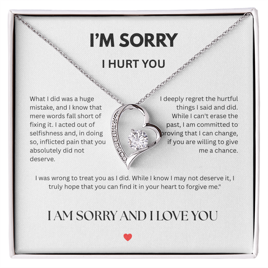 I’m Sorry & I Love You: A Heartfelt Symbol of Your Sincerest Apology