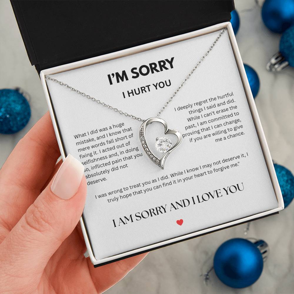I’m Sorry & I Love You: A Heartfelt Symbol of Your Sincerest Apology