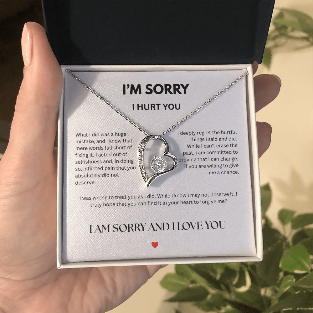 I’m Sorry & I Love You: A Heartfelt Symbol of Your Sincerest Apology