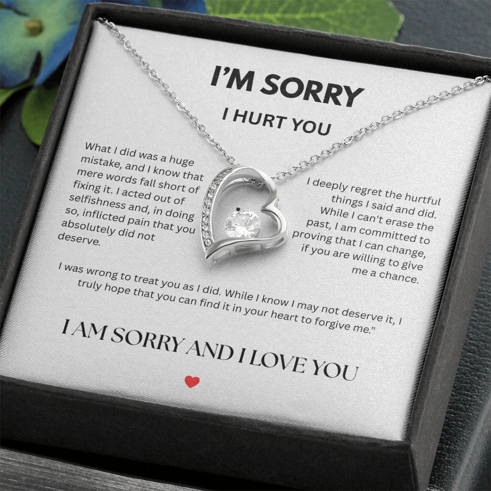 I’m Sorry & I Love You: A Heartfelt Symbol of Your Sincerest Apology
