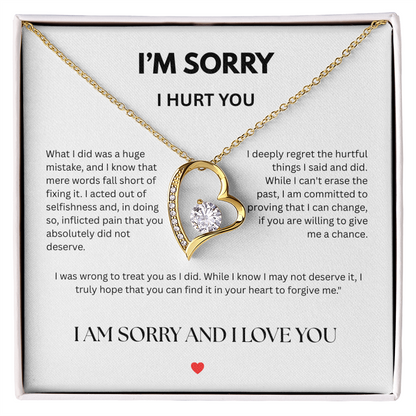 I’m Sorry & I Love You: A Heartfelt Symbol of Your Sincerest Apology