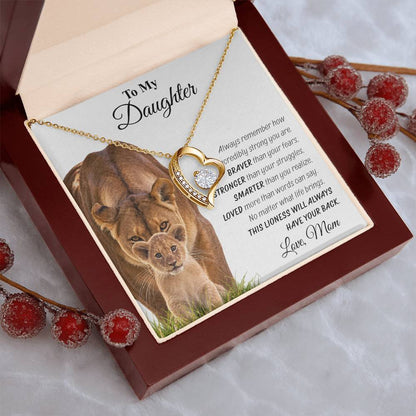 Personalized Lioness  Necklace – Custom Name & Signature Gift