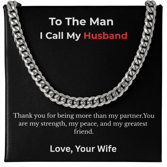 To The Man I call My Husband