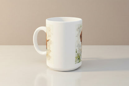 Personalized Dachshund Ceramic Coffee Mug - 11oz & 15oz