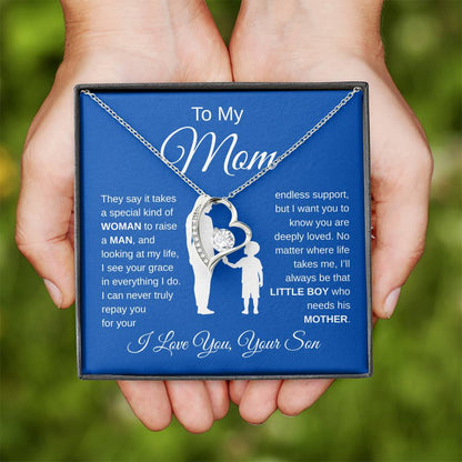 Mom Gift Necklace with Message Card – A Keepsake She’ll Treasure