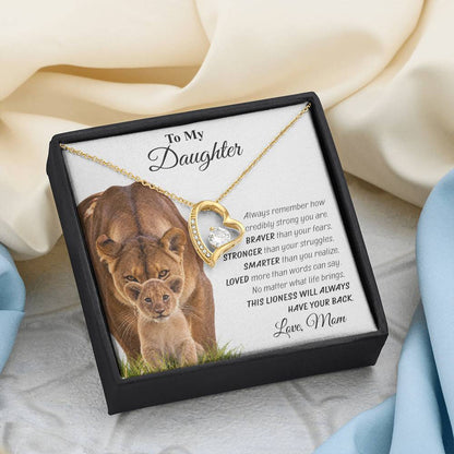 Personalized Lioness  Necklace – Custom Name & Signature Gift