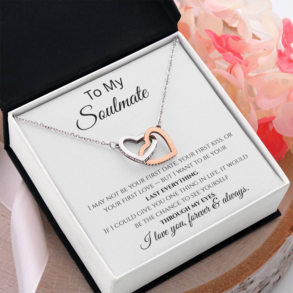 Forever & Always – Romantic Interlocking Hearts Necklace for Her