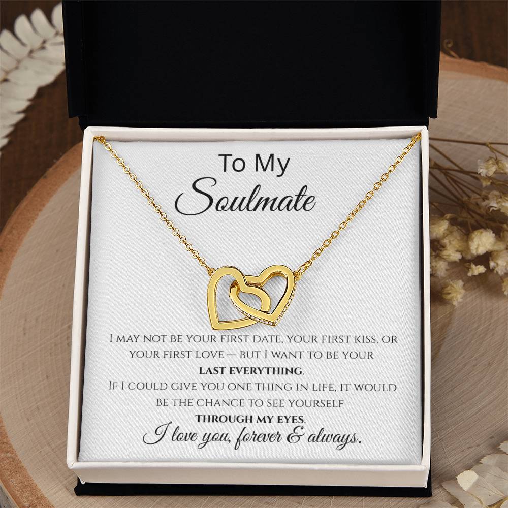Forever & Always – Romantic Interlocking Hearts Necklace for Her